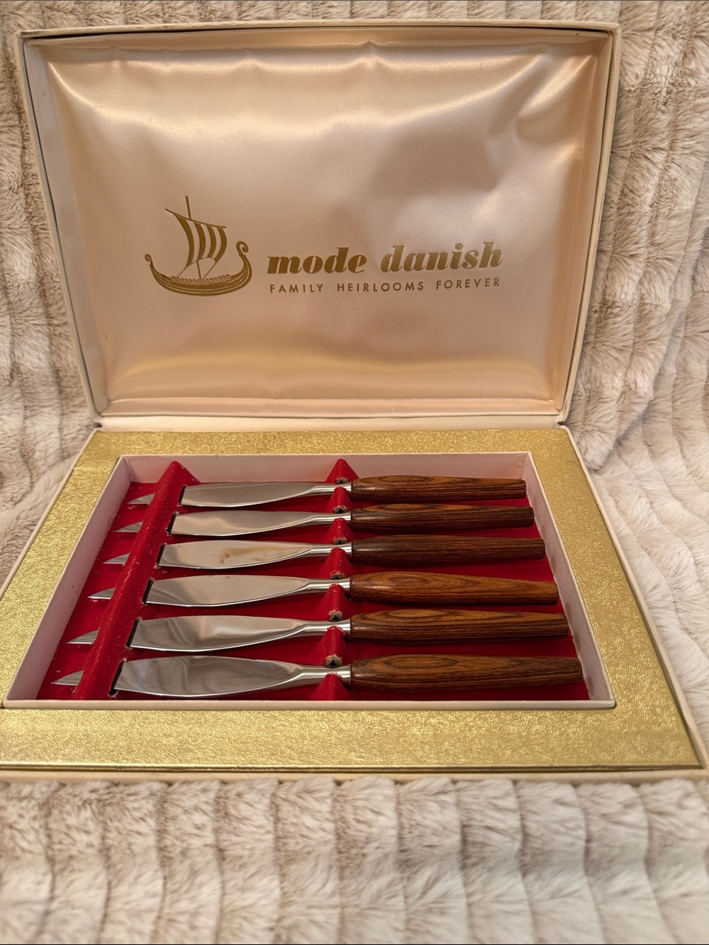 Mode Danish MCM 1960’s Steak Knife Set